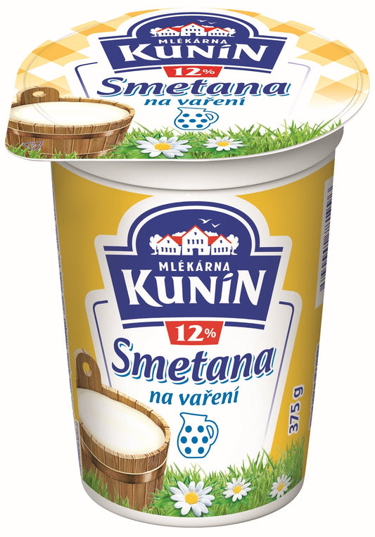 Mlékárna Kunín Smetana 12%