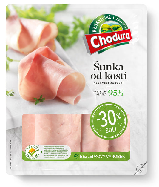 Chodura Šunka od kosti nejvyšší jakosti  (95% masa)
