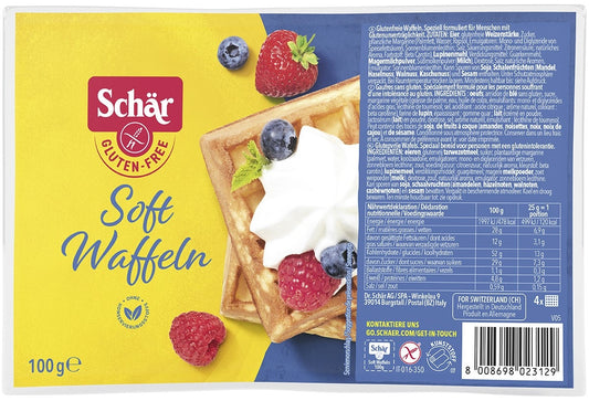 Schär Soft Waffeln - bezlepkové vafle
