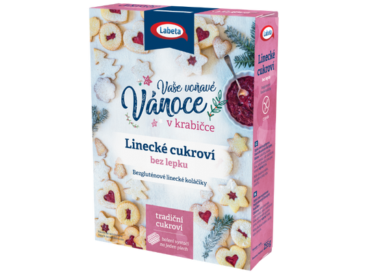 Labeta Linecké cukroví bez lepku směs