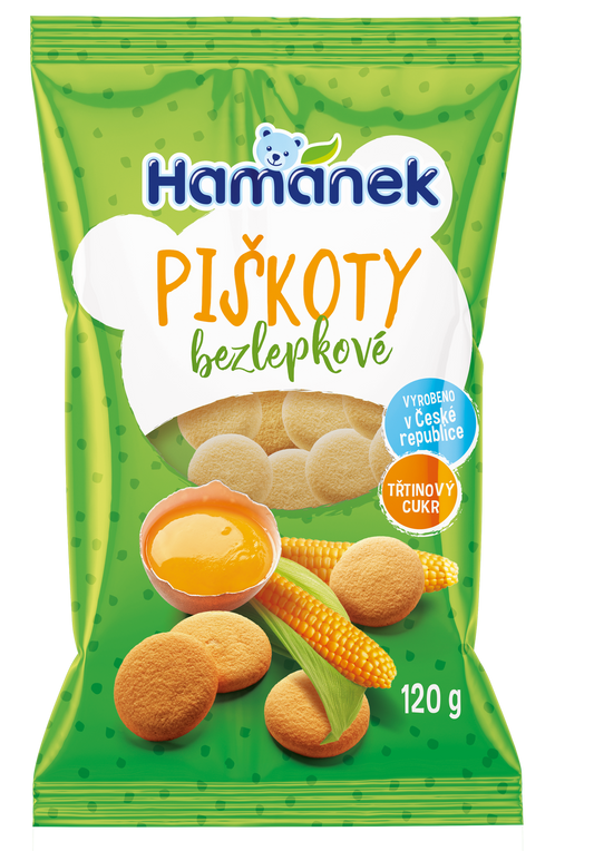 Hamánek bezlepkové piškoty
