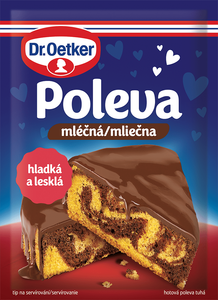 Dr. Oetker Poleva mléčná čokoláda