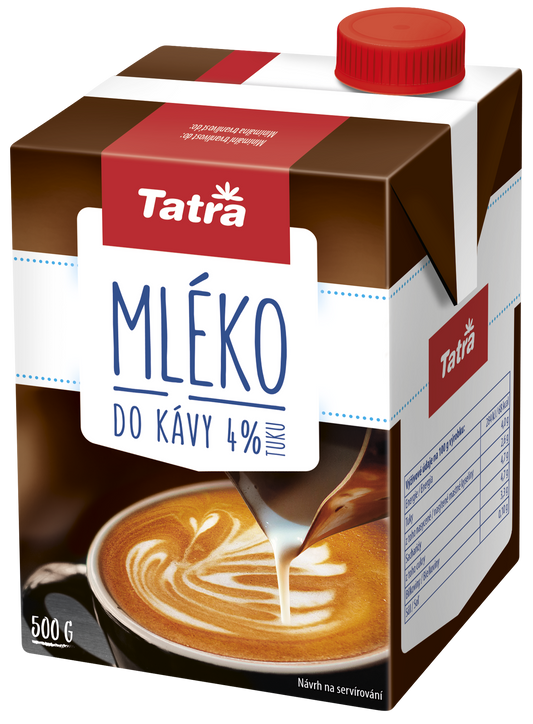 Tatra mléko do kávy 4%