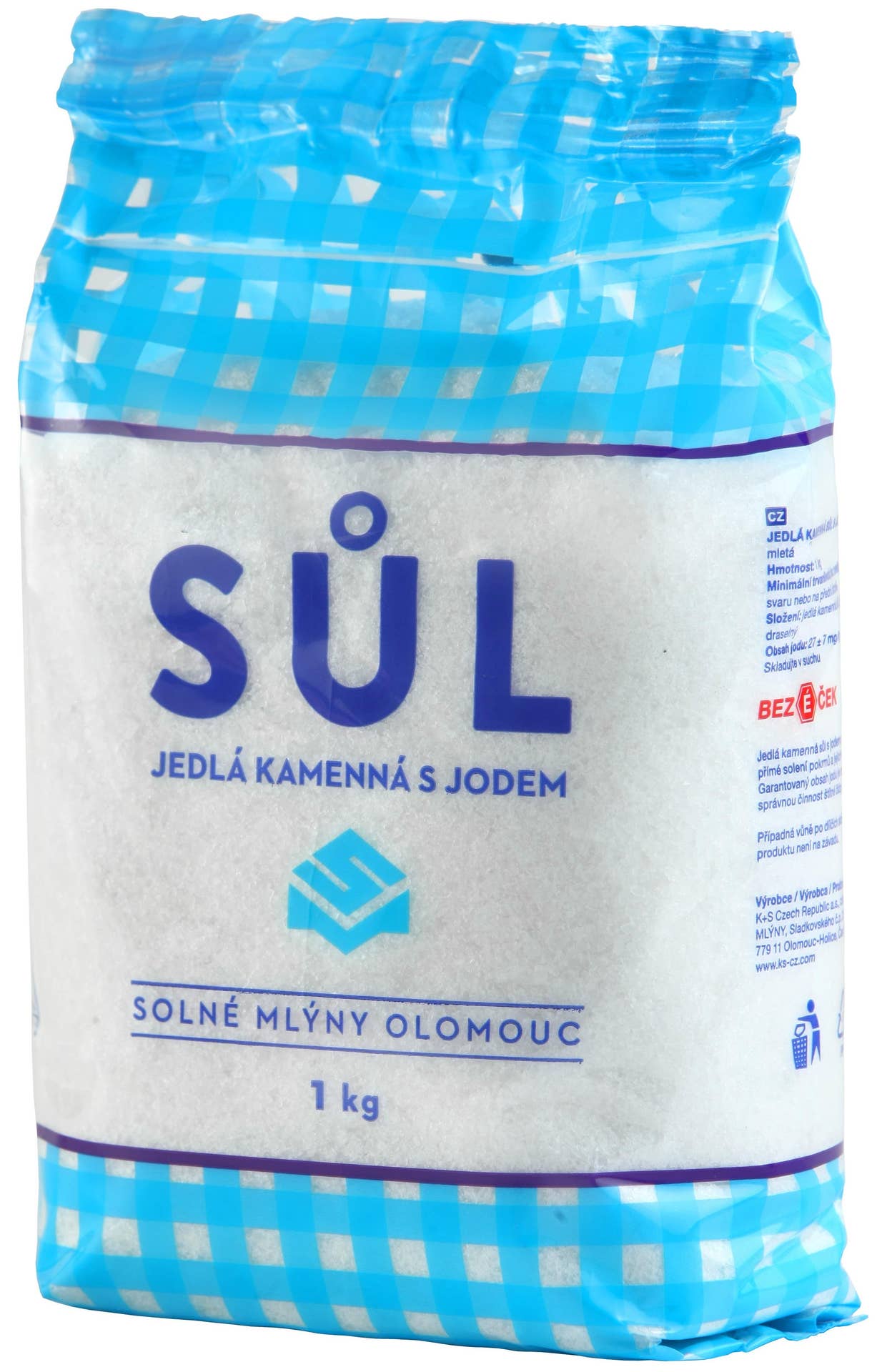 Solné Mlýny Sůl kamenná s jódem