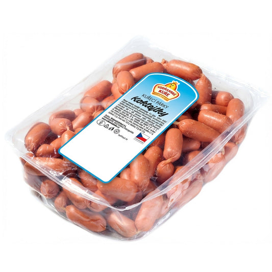 Vodňanská drůbež Kuřecí párky koktejlky