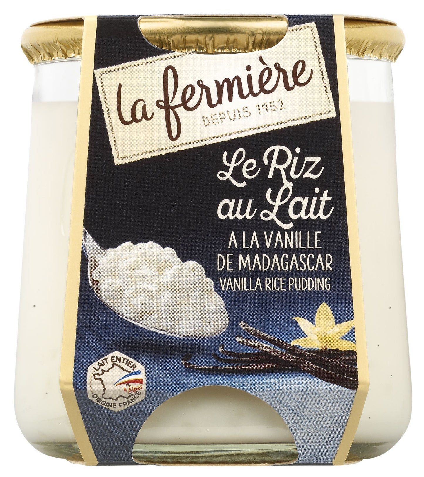 La Fermiére Mléčná rýže s vanilkou