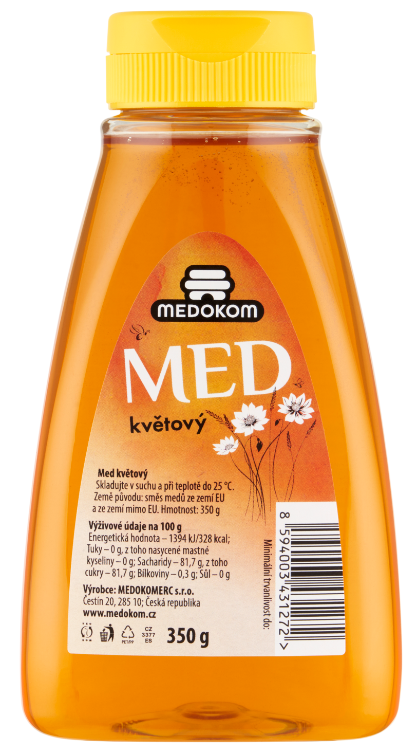 Medokomerc Med květový s dávkovačem