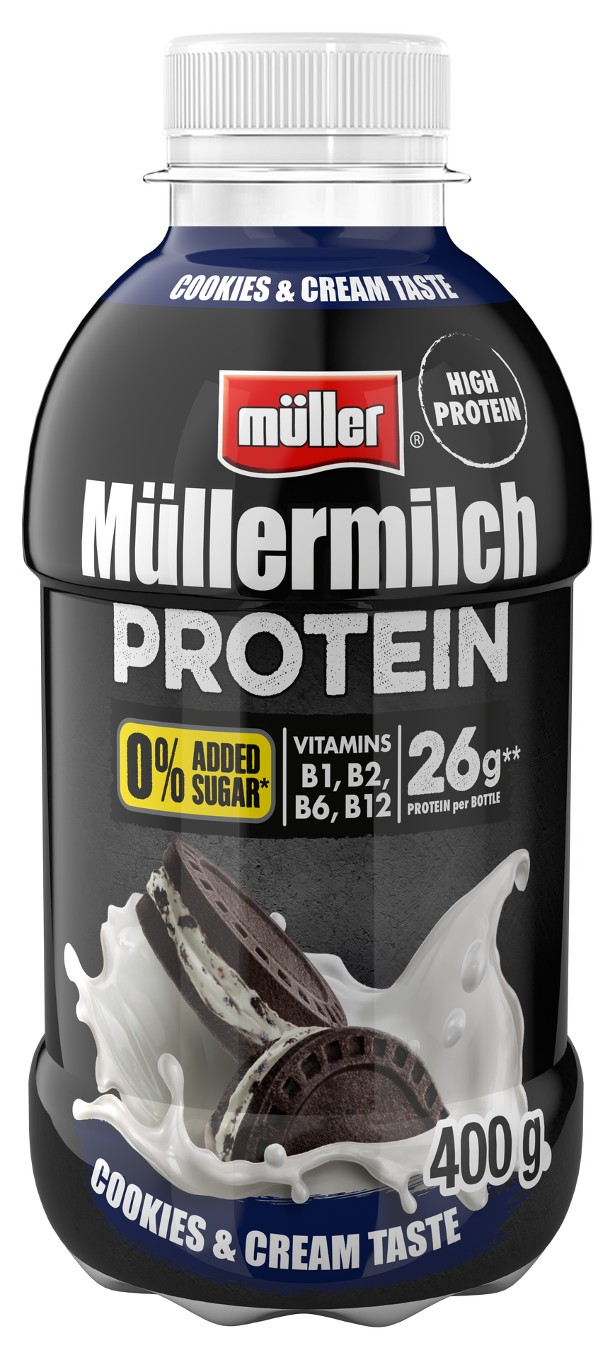 Müllermilch Protein Zero CookiesCream