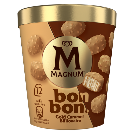 Magnum  Bonbon Gold Caramel Billionaire 12x17ml