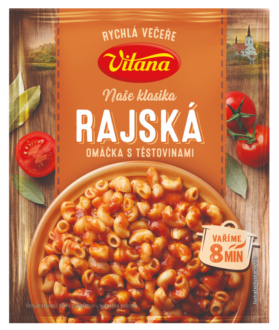 Vitana Rajská omáčka s těstovinami