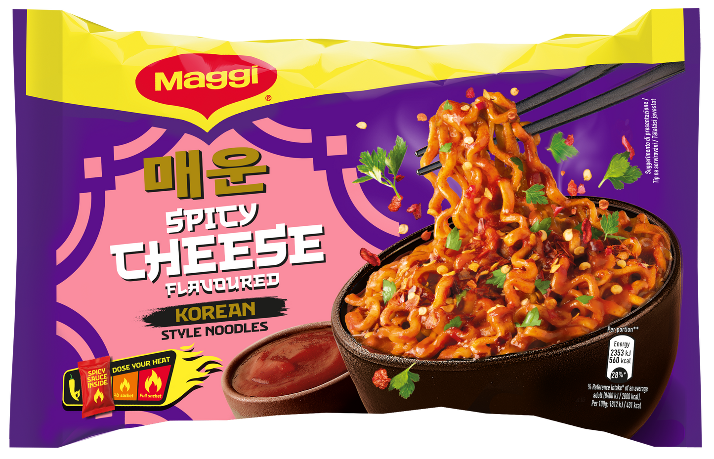 Maggi Korea Nudle Krémové sýrové