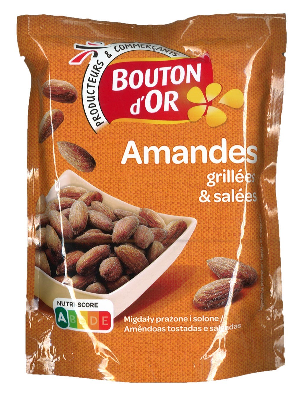 Bouton d´Or Pražené solené mandle