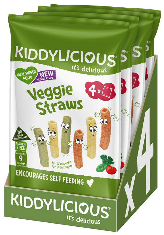 Kiddylicious Tyčinky zeleninové multipack 4x12g