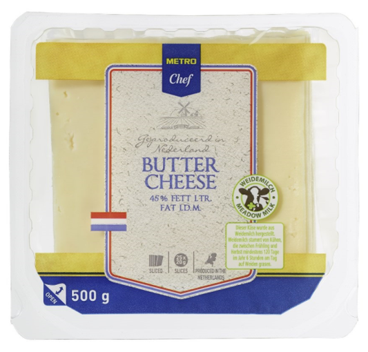 Metro Chef Buttercheese 45% sýr plátky