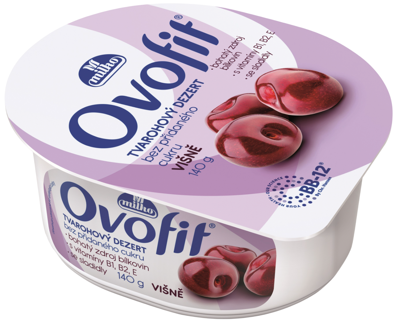 Milko Ovofit dezert višňový