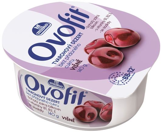 Milko Ovofit dezert višňový