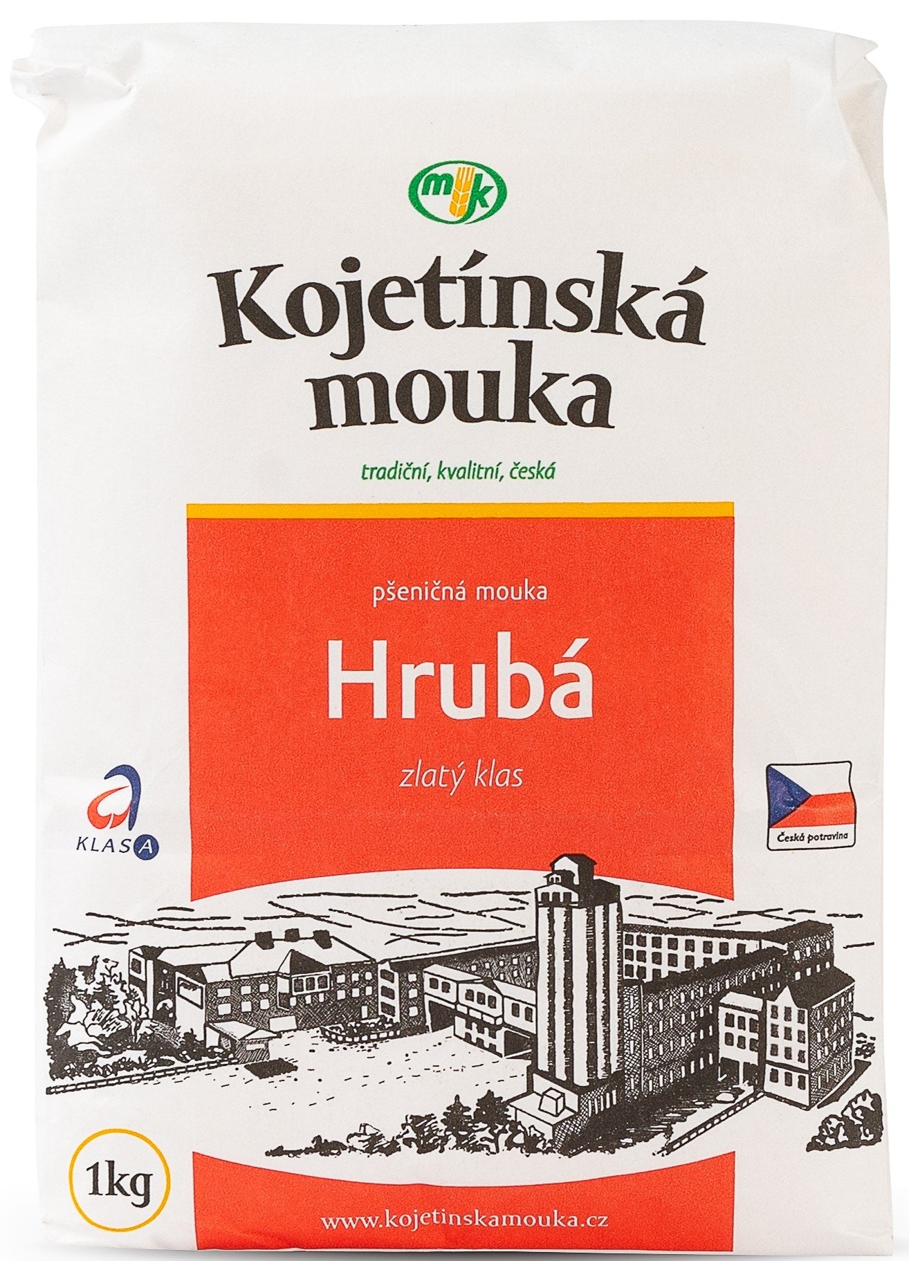 Kojetínská mouka Pšeničná mouka hrubá