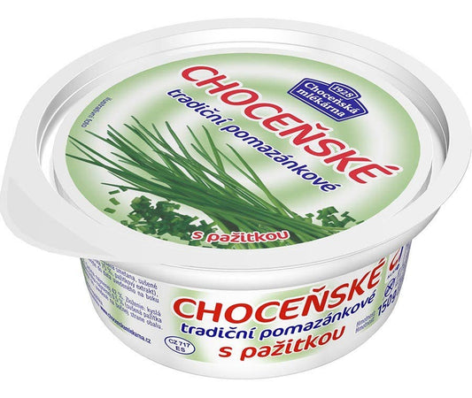 Choceňská Mlékárna Choceňské tradiční pomazánkové s pažitkou