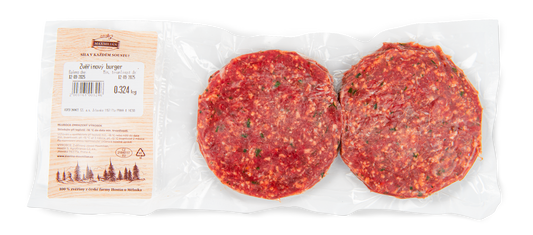 Maxmilián Zvěřinový burger, mražený