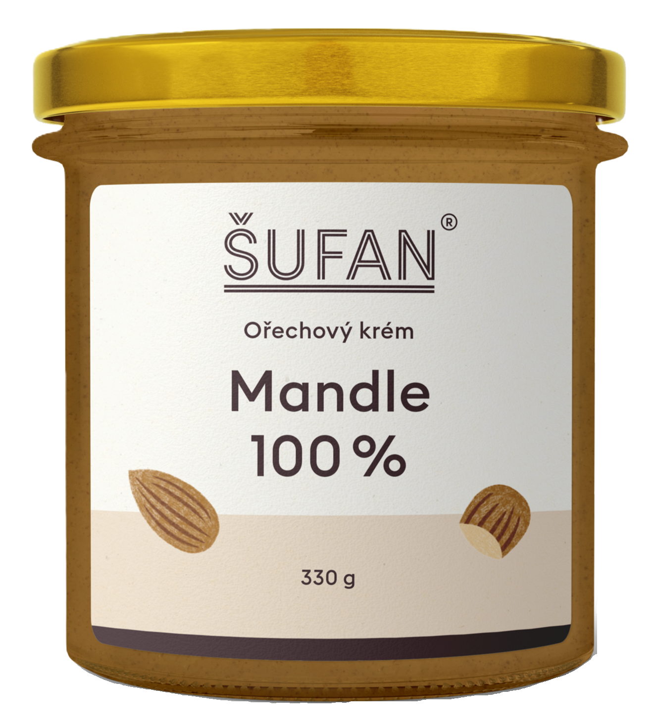 Šufan Mandle 100% krém