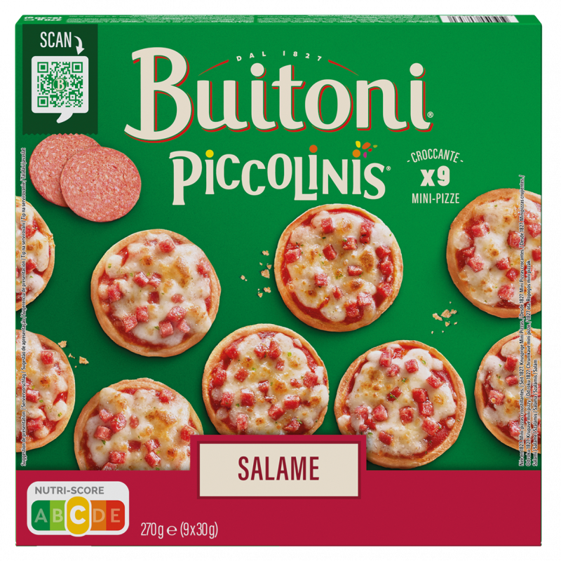 Buitoni Piccolinis Salame 9x30g