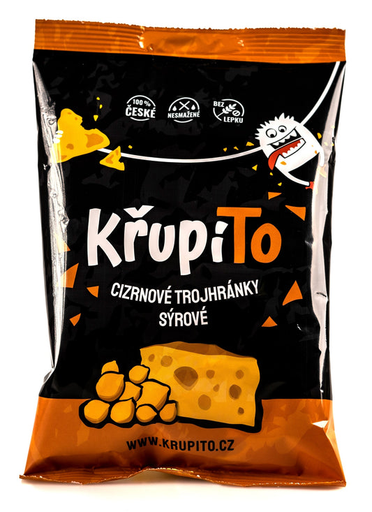KřupíTo Cizrnové trojhránky Sýrové