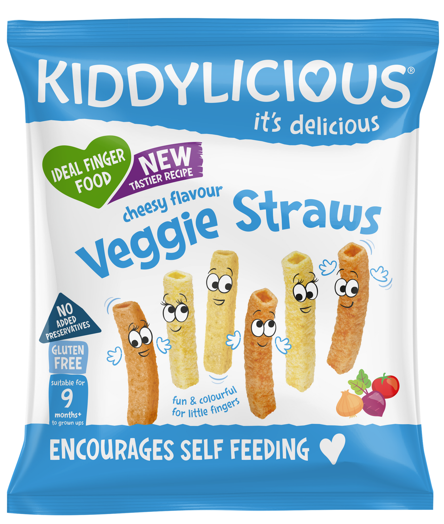 Kiddylicious Tyčinky se sýrovou příchutí