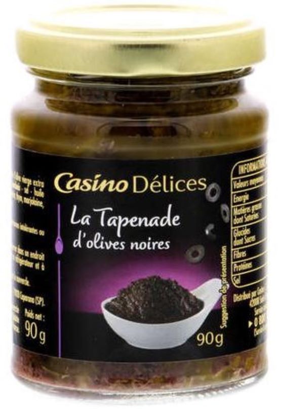 Casino Délices Tapenáda z černych oliv