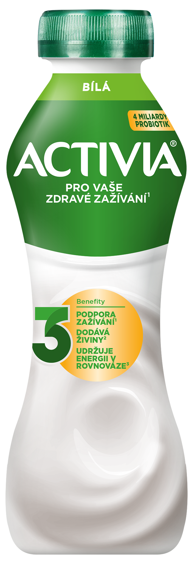 Activia Probiotický jogurtový nápoj bílý