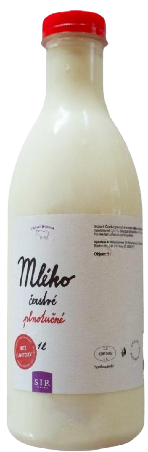 Farma Babina Mléko čerstvé plnotučné bez laktózy