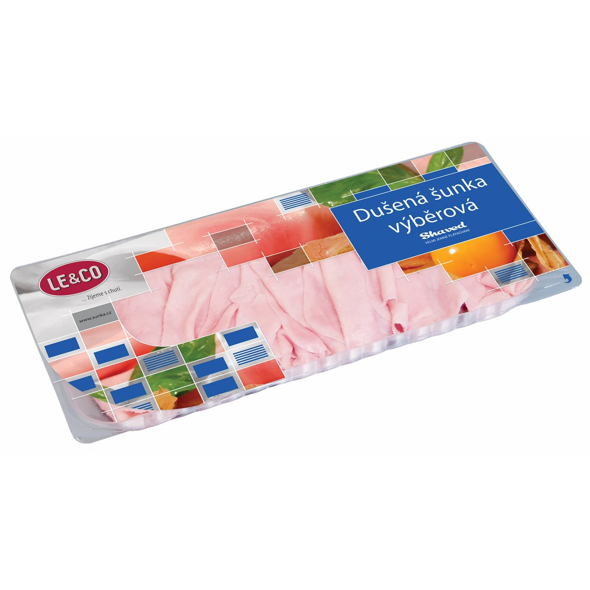 Le & Co Shaved Dušená šunka výběrová (80% masa)