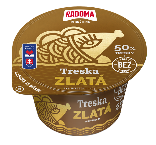 RADOMA Treska zlatá