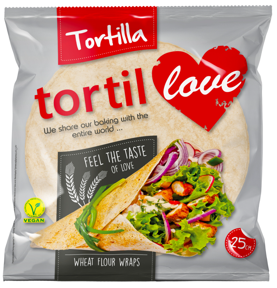 Silisan Tortillové pšeničné placky 12x60 g