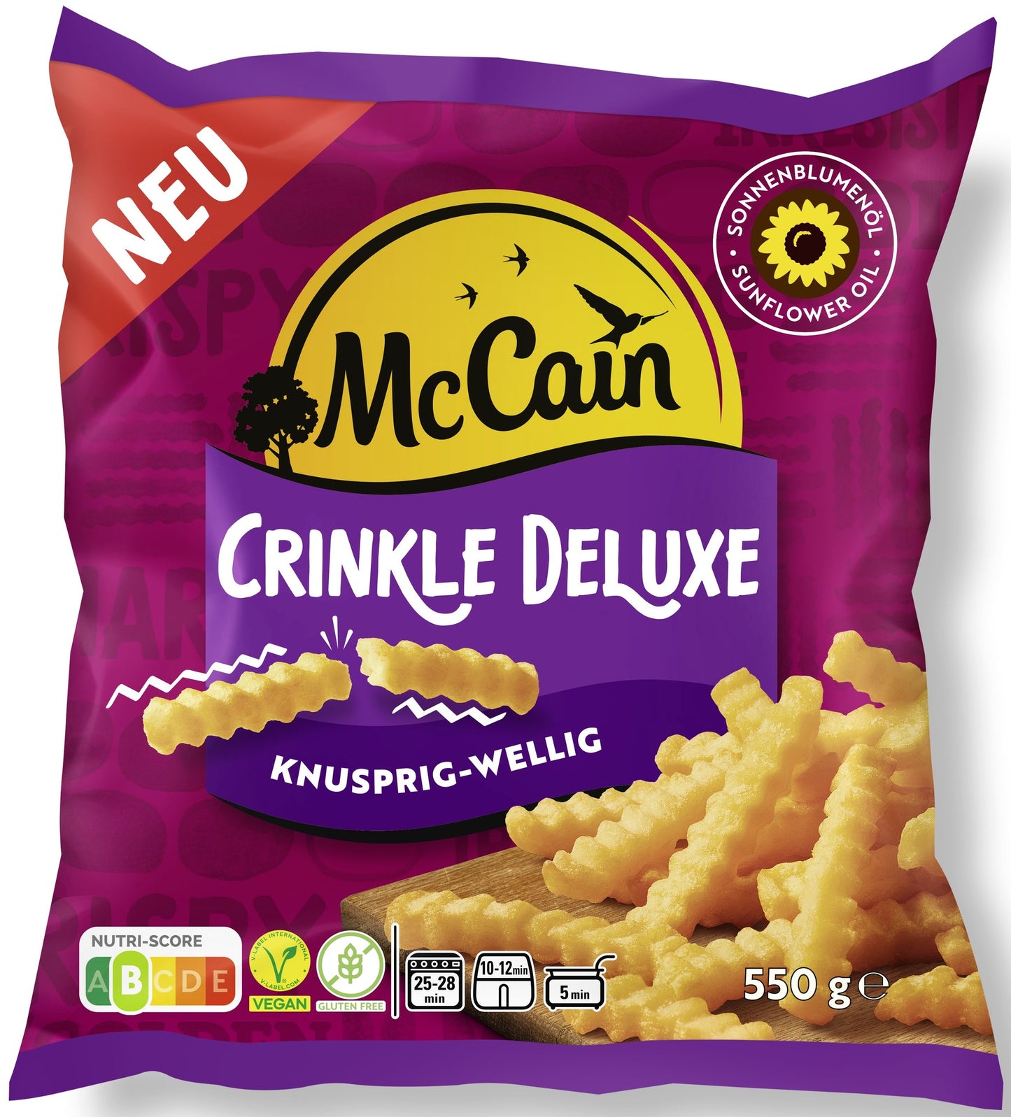 McCain Crinkle Deluxe