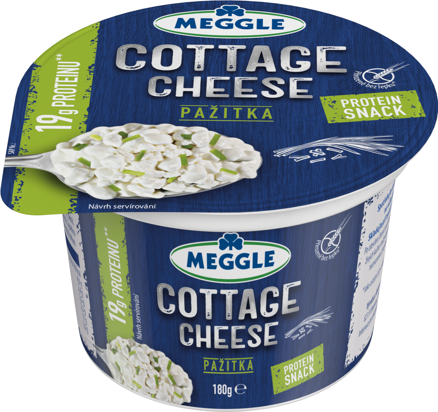 Meggle Cottage cheese čerstvý sýr pažitkový