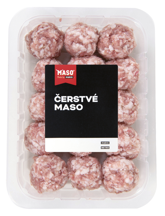 MASO Made by makro Vepřové kuličky Light, 15ks