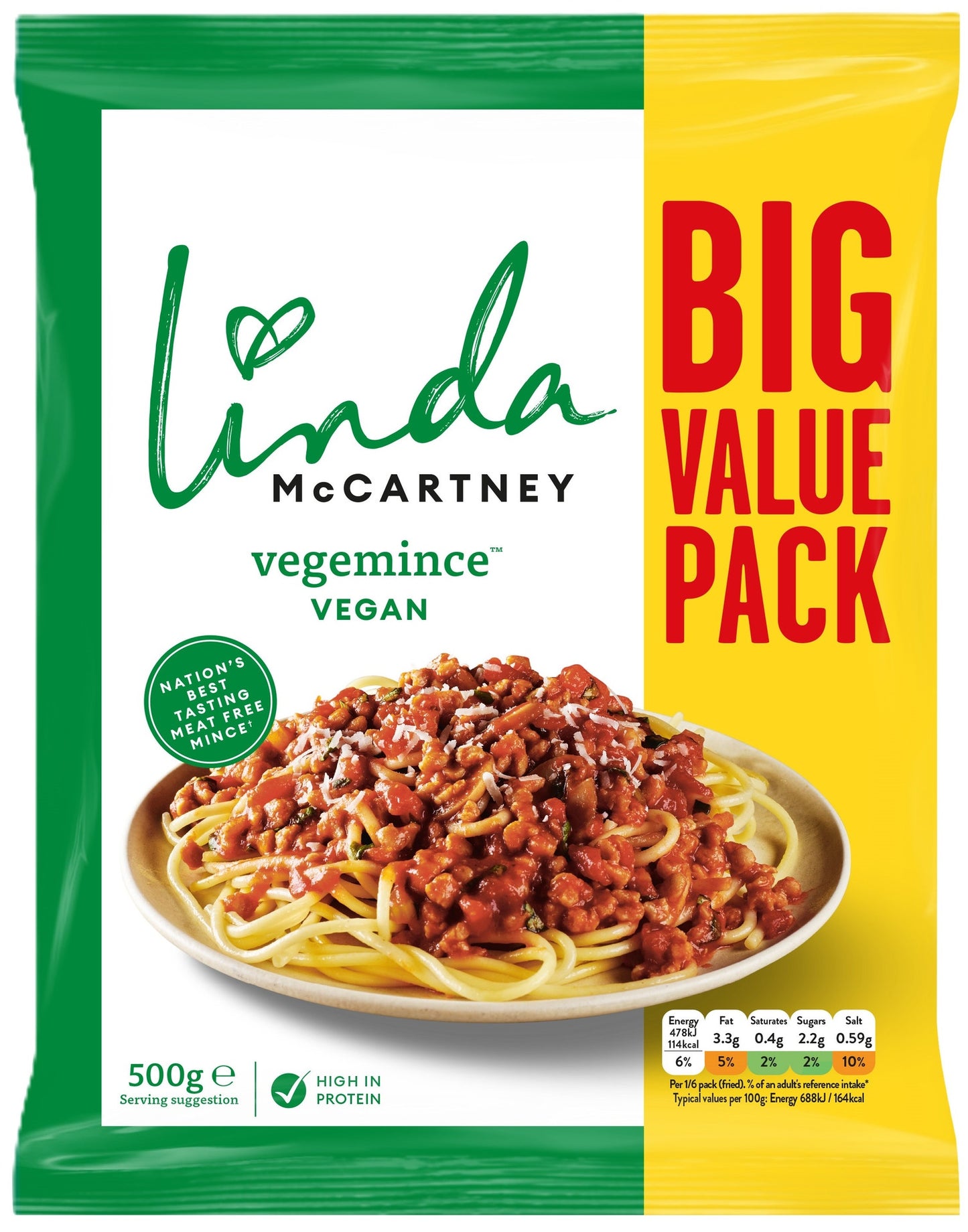 Linda McCartney's Premiové veganské mleté maso