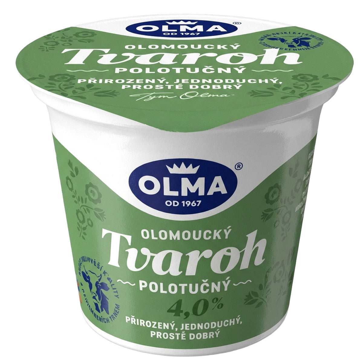 Olma Olomoucký tvaroh polotučný 4%