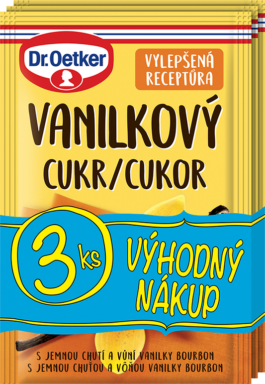 Dr. Oetker Vanilkový cukr 3ks