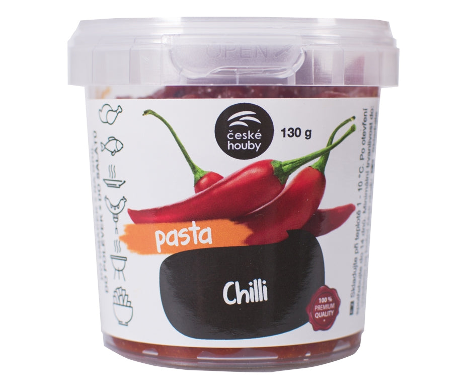 České houby Pasta chilli