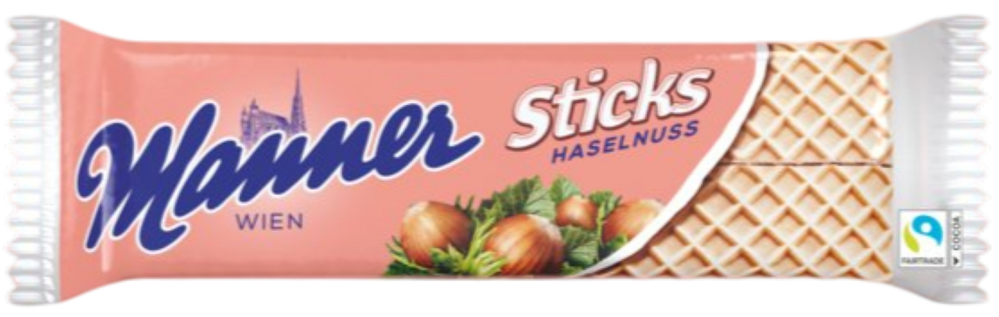 Manner Tyčinka lískový ořech