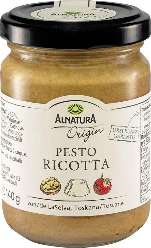 ALNATURA BIO Pesto ricotta