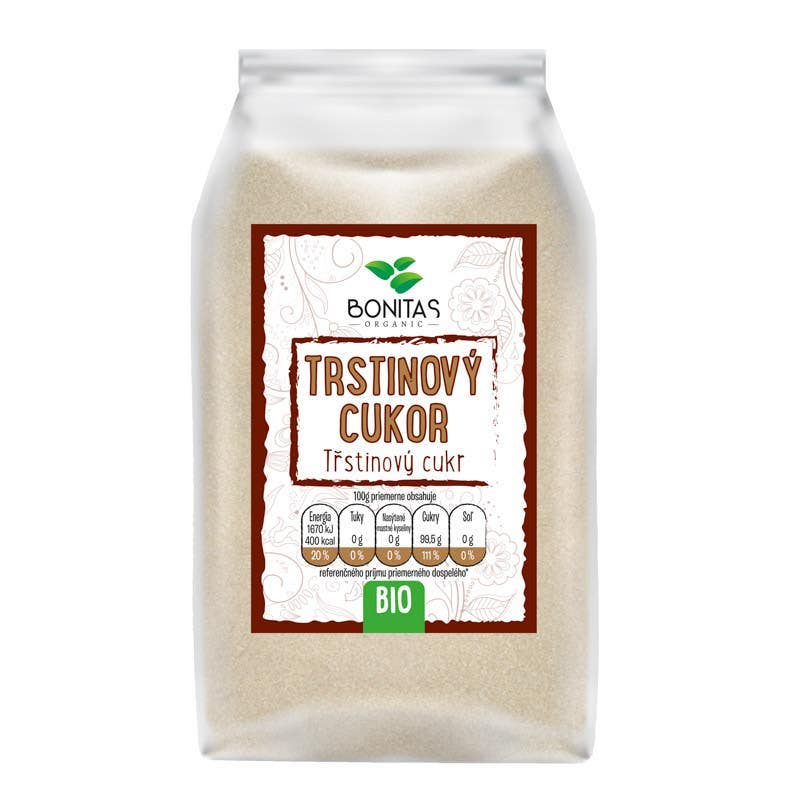 BONITAS BIO Třtinový cukr