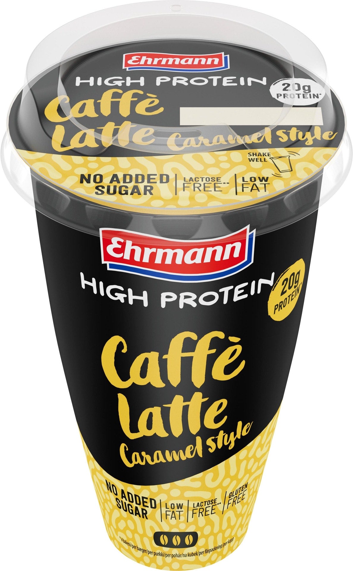 Ehrmann High Protein Caffé Latte Caramel Style