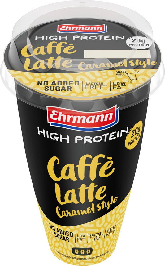 Ehrmann High Protein Caffé Latte Caramel Style